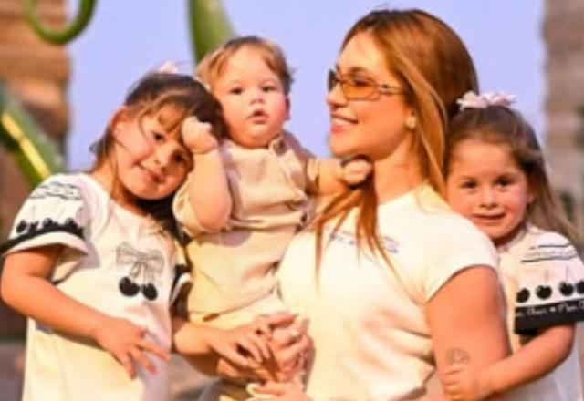 SBT TV | Filhas de Virginia posam ao lado de animais silvestres em Dubai