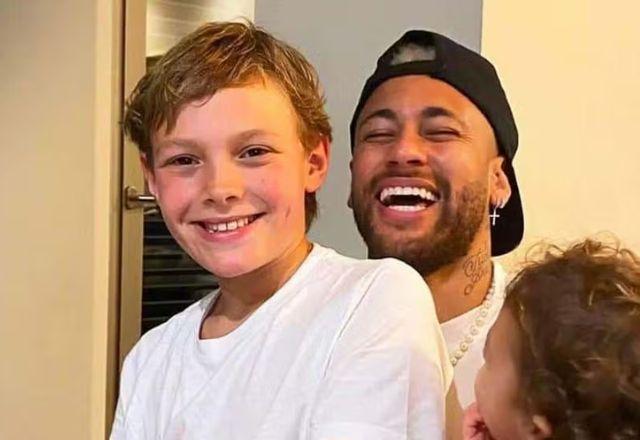 SBT TV | Neymar Jr. compartilha momentos com o filho mais velho: "Muito orgulho"