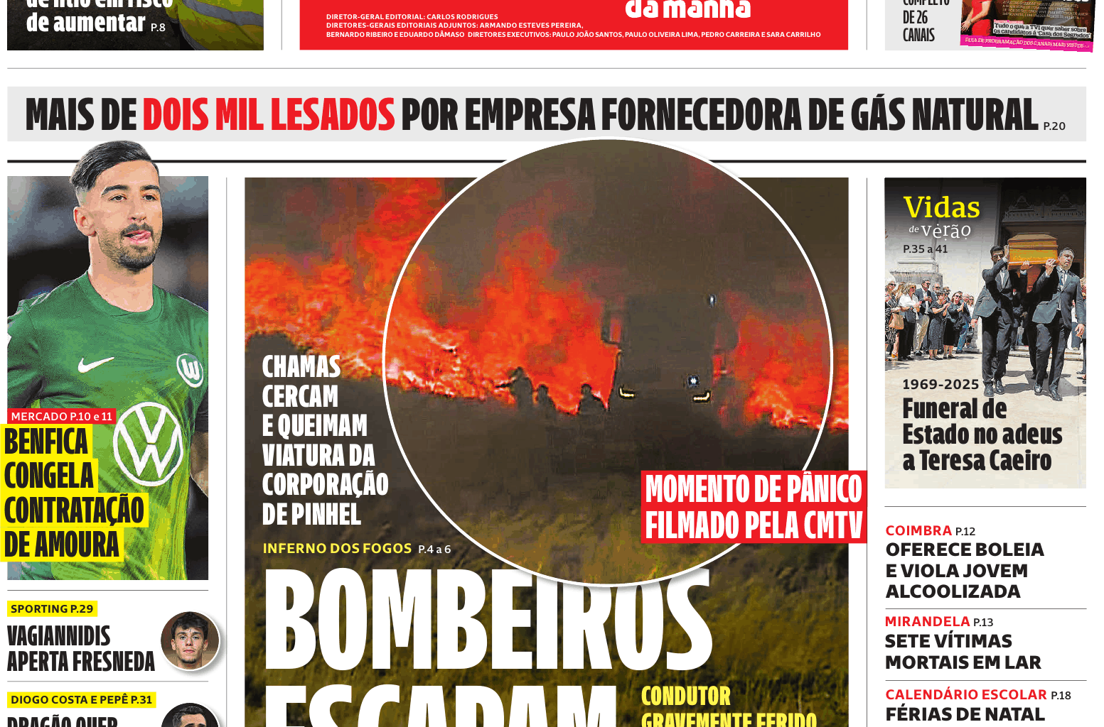 Correio da Manhã · 22 ago 2025 - SAPO