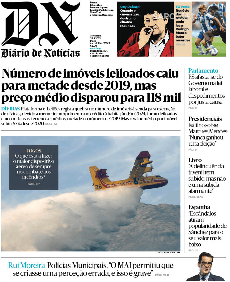 Diário de Notícias · 26 ago 2025 - SAPO
