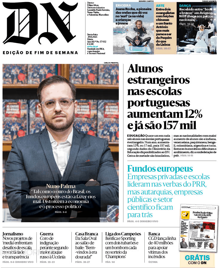Diário de Notícias · 29 ago 2025 - SAPO