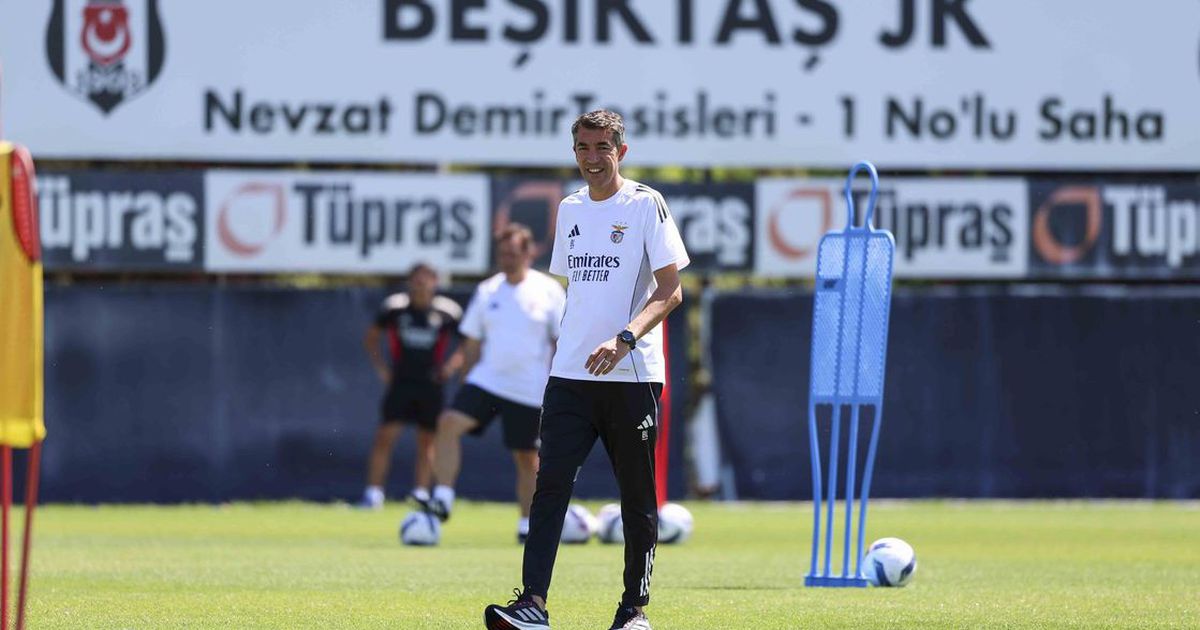 Benfica trabalha na casa do Besiktas e Lage até já fala turco (fotogaleria)