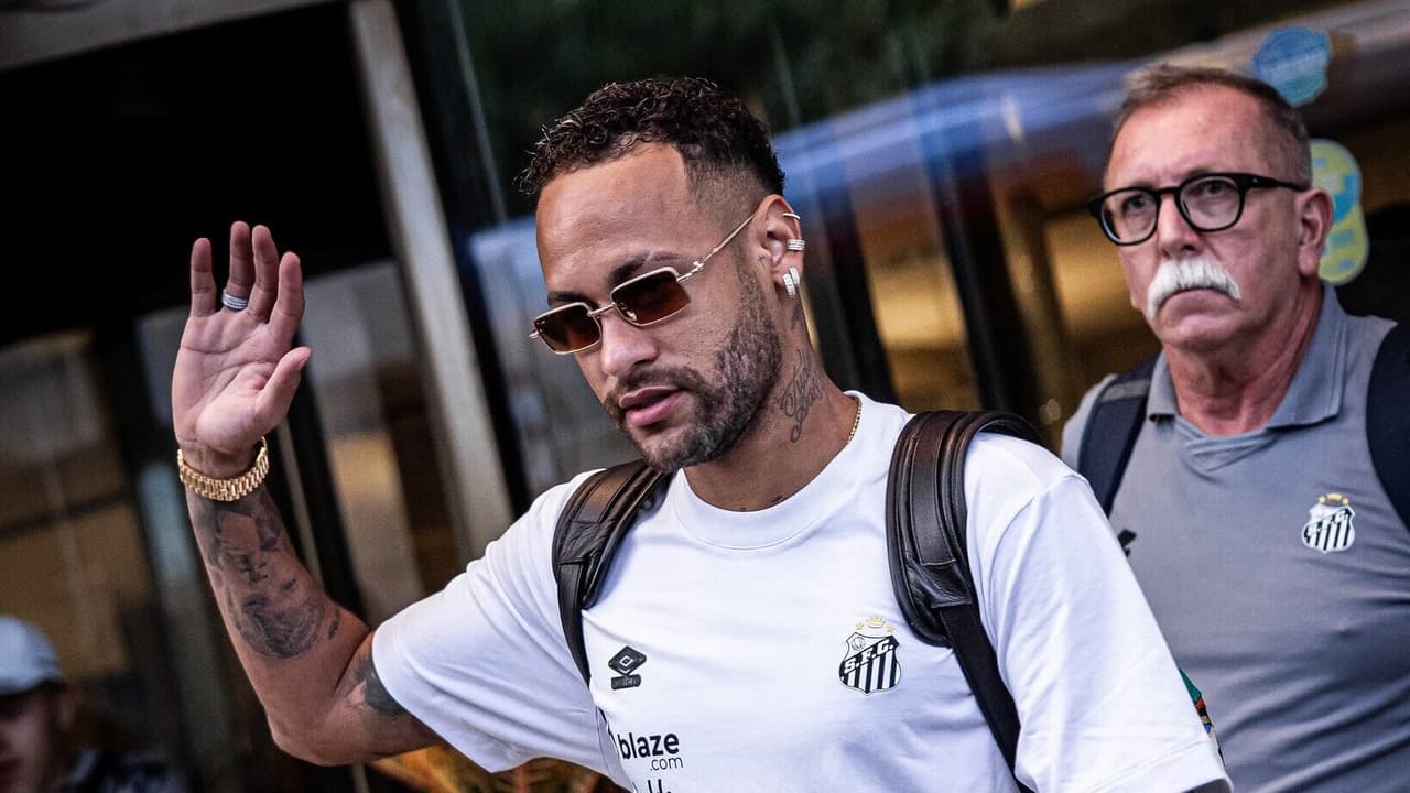 Neymar e sua filha Mavie