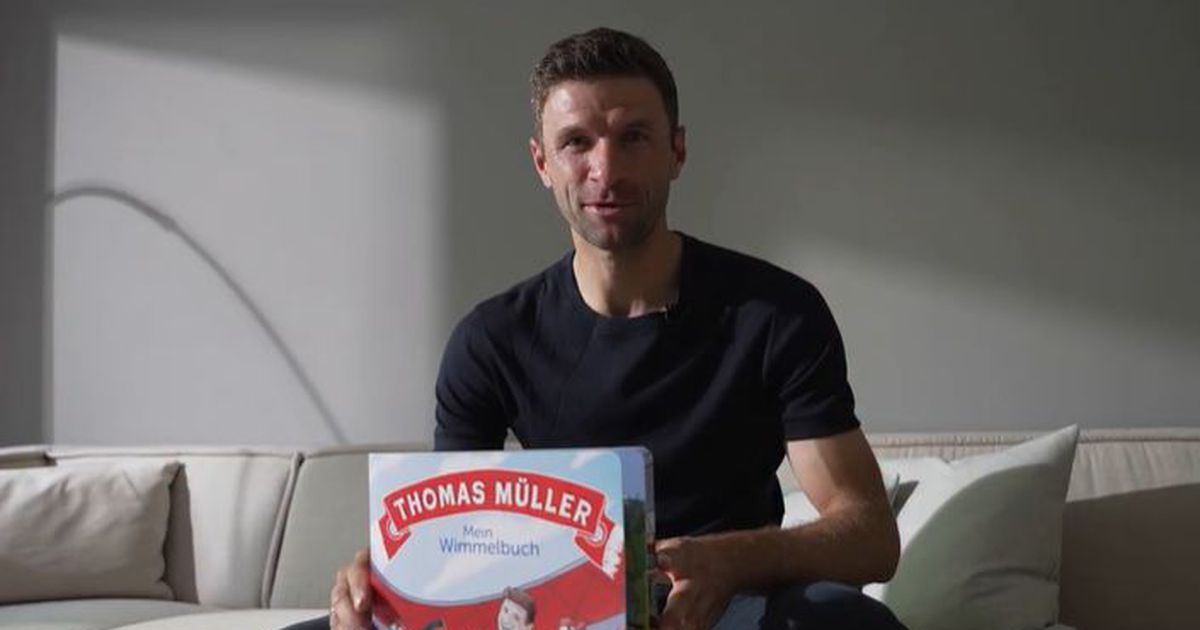 Thomas Muller lança livro infantil e 'goza' com Messi e Neymar