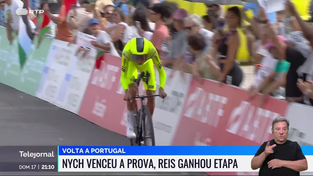 Artem Nych venceu a Volta a Portugal em bicicleta - RTP