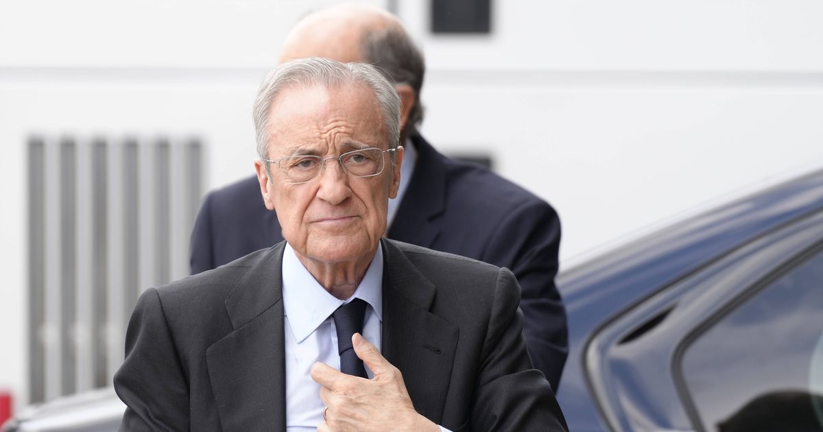Dedo do meio de Florentino Pérez choca Espanha