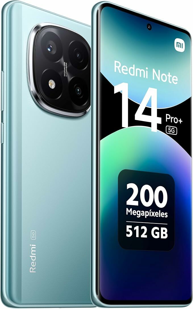 Xiaomi Redmi Note 14 Pro+ 5G, Smartphone de 12 + 512 GB, ecrã de 6,67