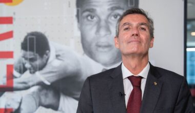 João Noronha Lopes apresenta modelo de futebol para o Benfica