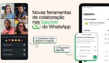 WhatsApp ganha função de agendar chamadas; saiba como usar
