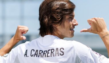Álvaro Carreras estreou-se pelo Real Madrid e está a ser criticado: «Pode e deve melhorar»