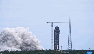 Foguete transportador chinês Longa Marcha-10 faz sucesso no primeiro teste de ignição estática-Xinhua