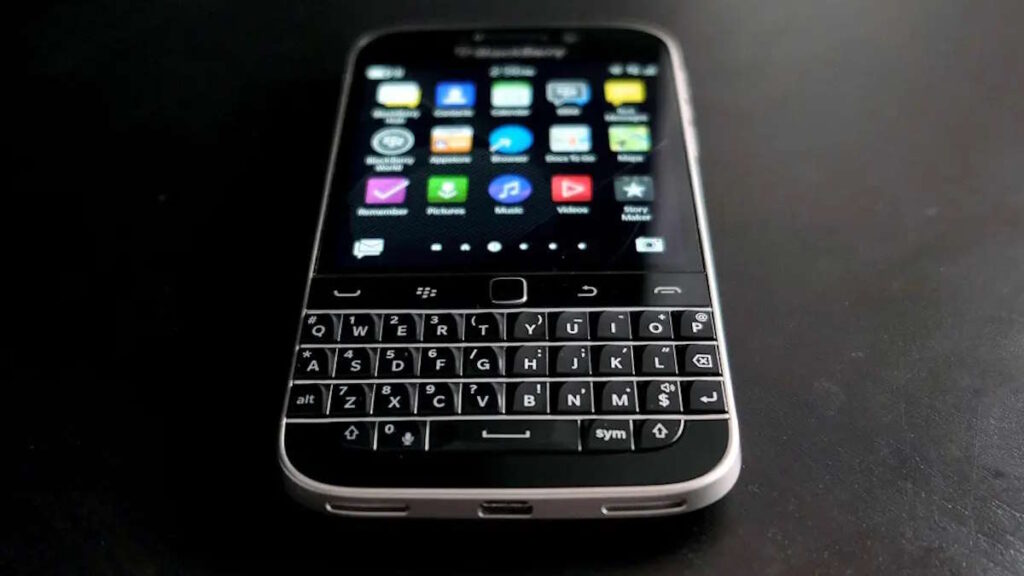 BlackBerry Classic Android smartphone