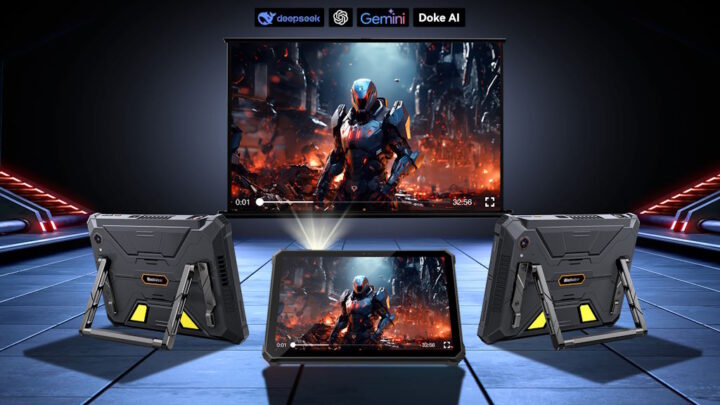 Blackview Active 12 Pro – o primeiro tablet robusto 5G com projetor integrado do mundo