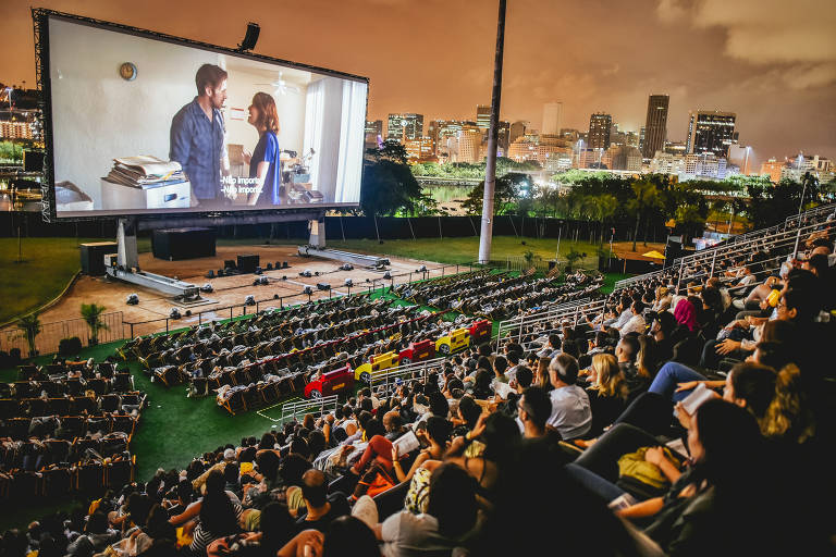 CCSP cinema ao ar livre