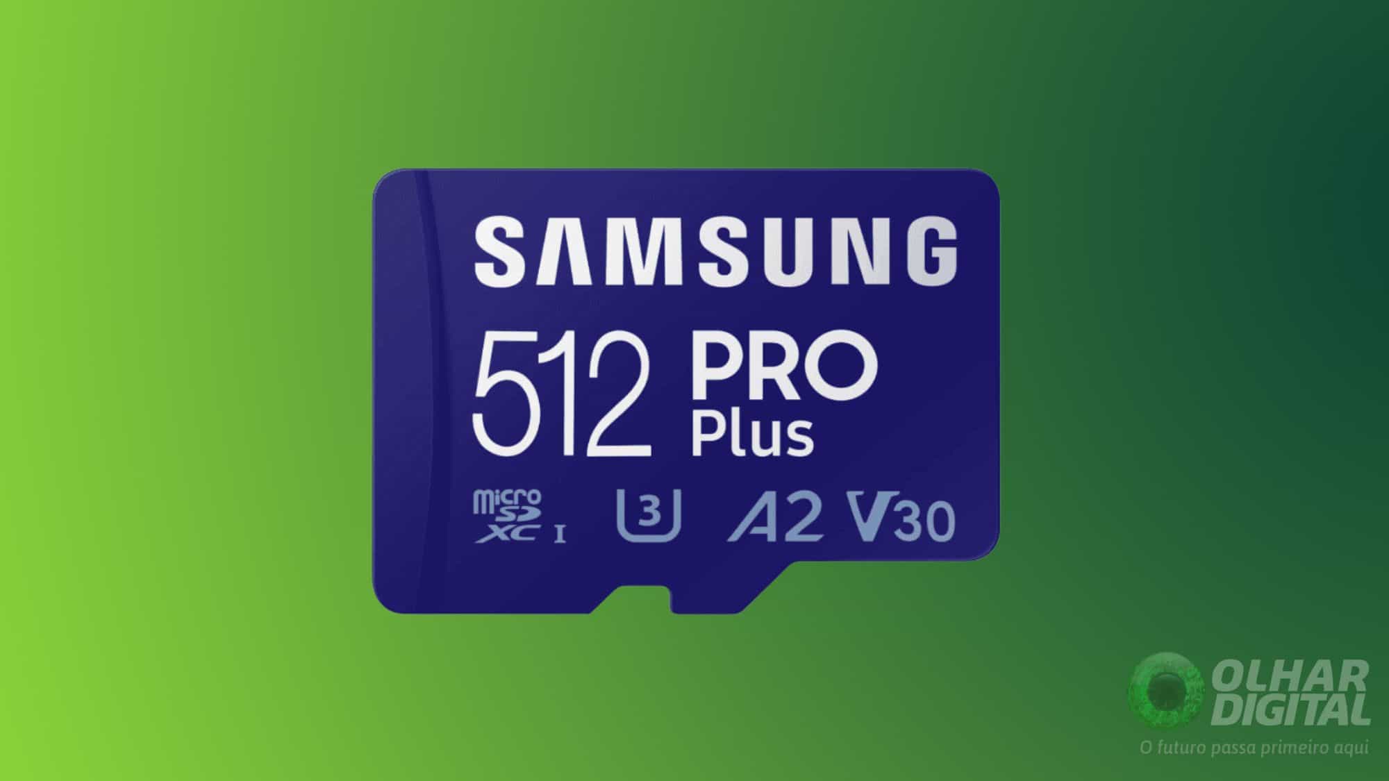 Cartão microSD Samsung Pro Plus