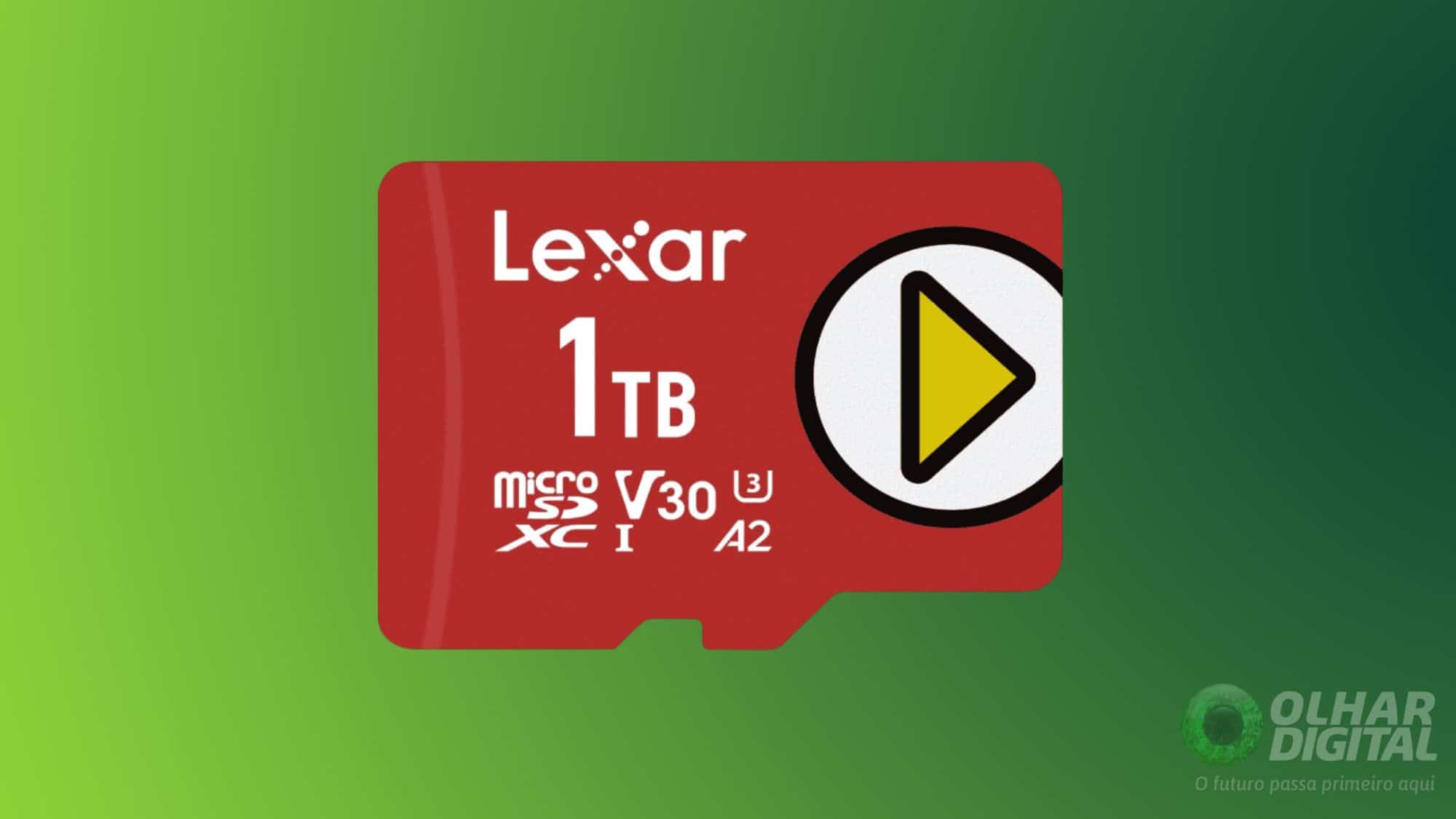 Cartão microSD UHS-I Lexar PLAY