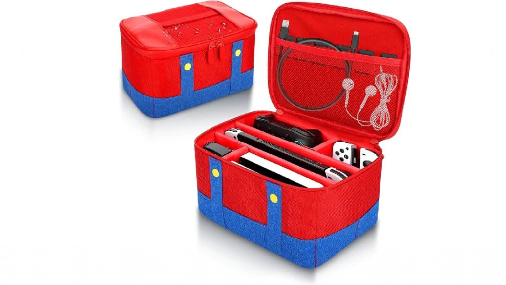 Case para Nintendo Switch Oled, Bolsa para Armazenamento de Console de Jogos, Case para Nintendo Switch, Case para Nintendo Switch Lite, Bolsa Maleta Case...
