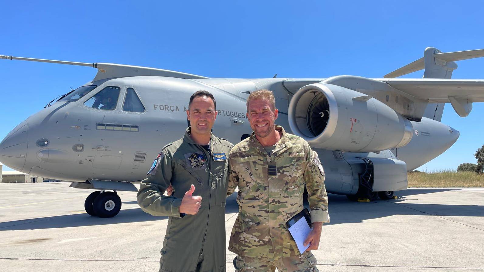 Esquadra 506 - 'Rinocerontes' forma militares neerlandeses no KC-390