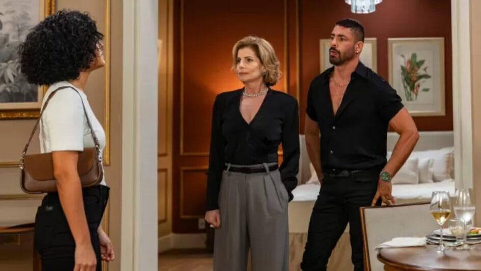 Fátima pega Odete Roitman e César juntos em Vale Tudo no resumo de segunda-feira 25 de agosto