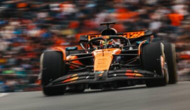 McLaren é punida por incidente entre Piastri e Russell no pit lane de Zandvoort