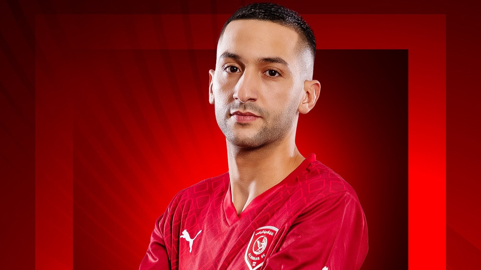Hakim Ziyech na rota encarnada