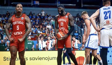 Portugal vence a Chéquia a abrir o EuroBasket 2025