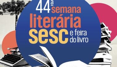 44ª Semana Literária Sesc e Feira do Livro acontece em 27 cidades do Paraná
