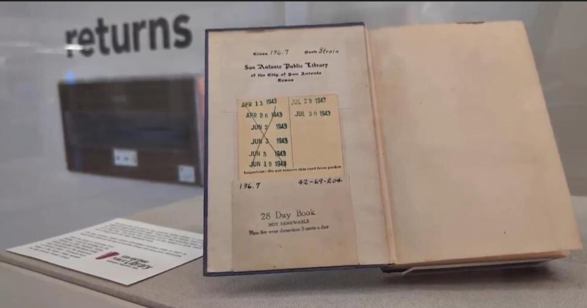 Livro é devolvido a biblioteca após 82 anos com bilhete: ‘Vovó não vai mais poder pagar por ele’