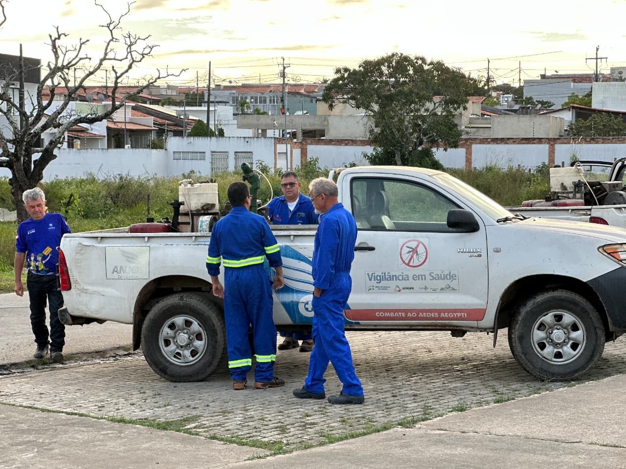 Carro Fumacê começa a circular em Lagarto como reforço no combate ao Aedes aegypti