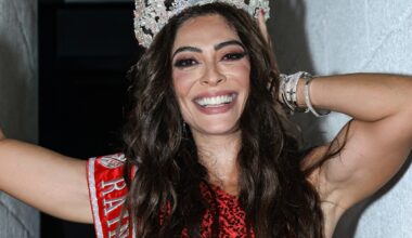 Juliana Paes se emociona ao ser coroada rainha de bateria da Viradouro: ‘Parece que eu estou sonhando’