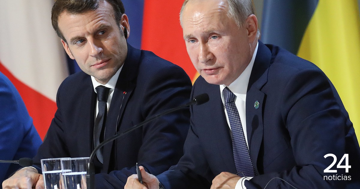 Macron chama Putin de “ogre” e provoca reação furiosa em Moscovo - Atualidade