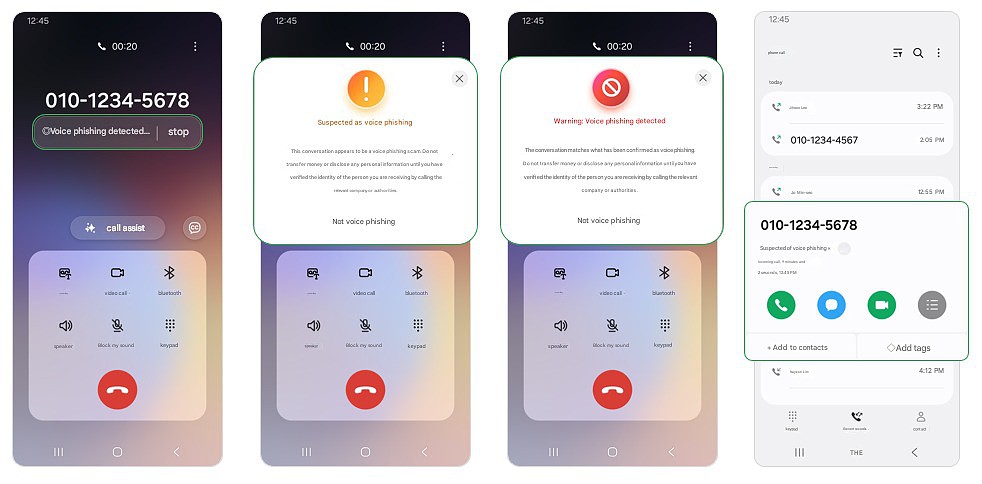 Voice Phishing Suspected Call Alert