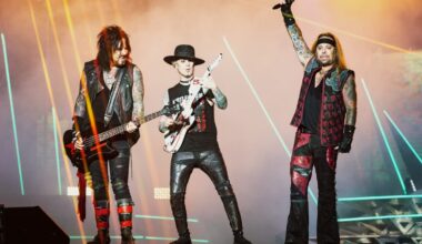 As 3 músicas que o Mötley Crüe não deve mais tocar ao vivo