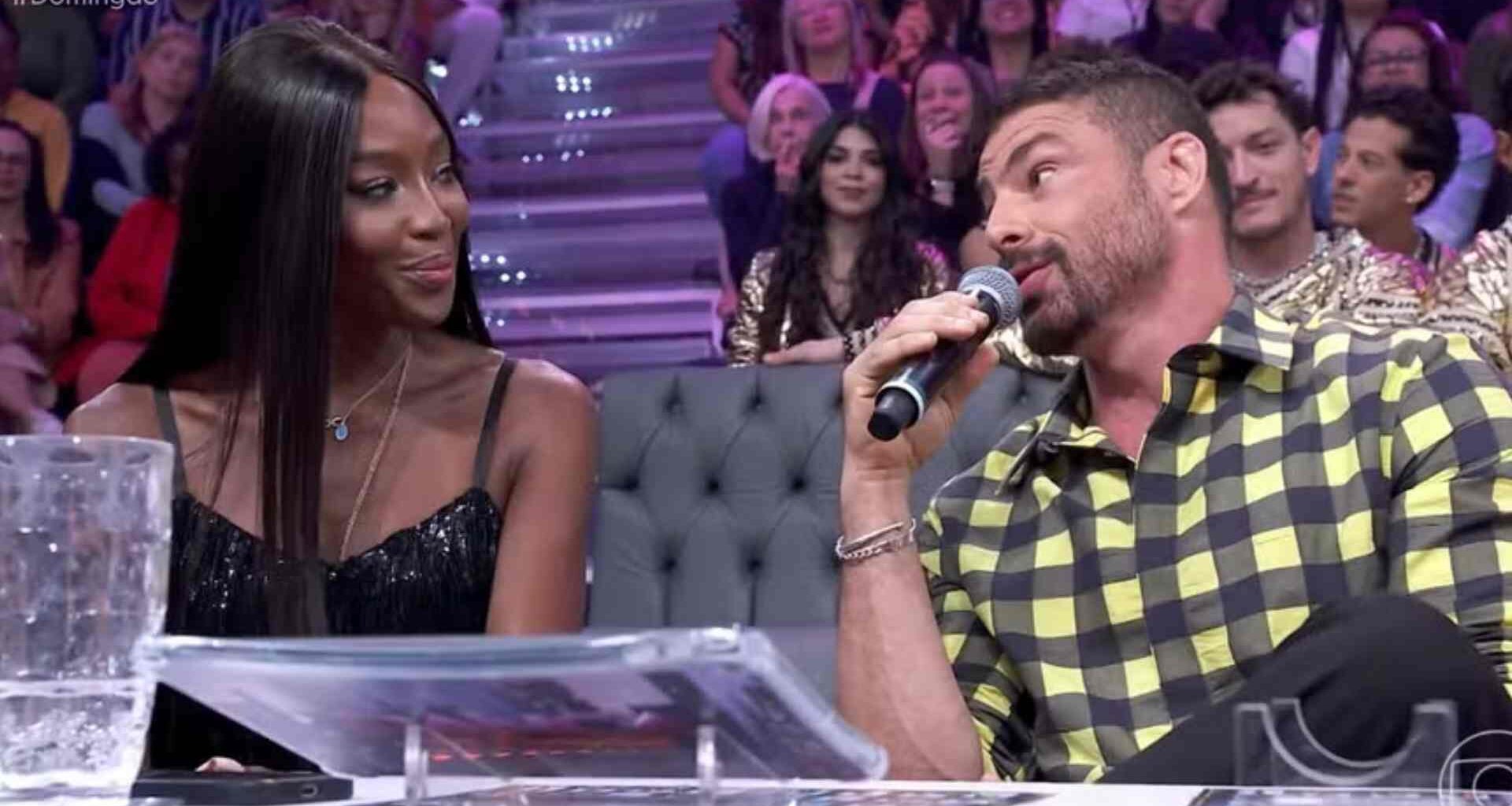 Naomi Campbell choca ao revelar que estudou com Cauã Reymond: ‘Era esforçado’