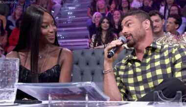 Naomi Campbell choca ao revelar que estudou com Cauã Reymond: ‘Era esforçado’