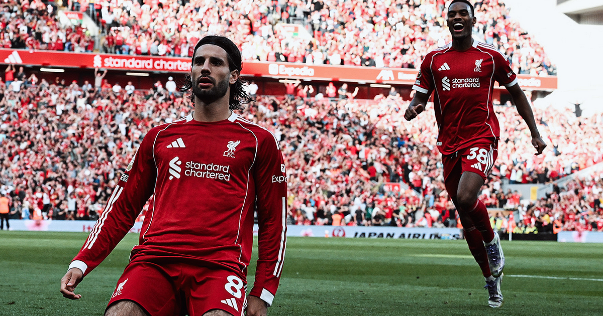 Arsenal não resiste em Anfield e Liverpool segue 100 por cento vitorioso com golaço de Szoboszlai - Premier League