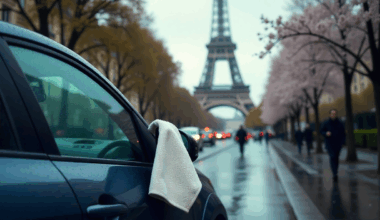Viu um pano branco no retrovisor de um carro estacionado? Saiba o que significa e o que deve fazer