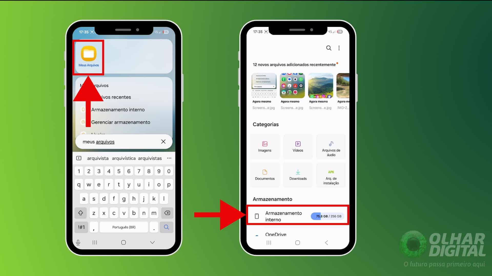 Passo 2 lixeira secreta WhatsApp