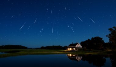 o desafio de fotografar estrelas cadentes a 400 km de altitude