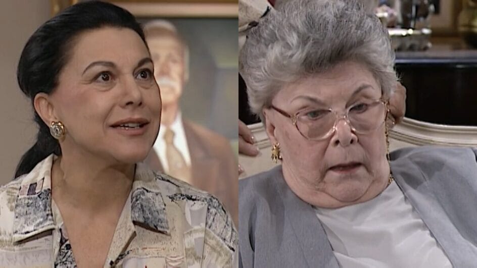 Rafaela faz Dona Olga desmaiar em História de Amor