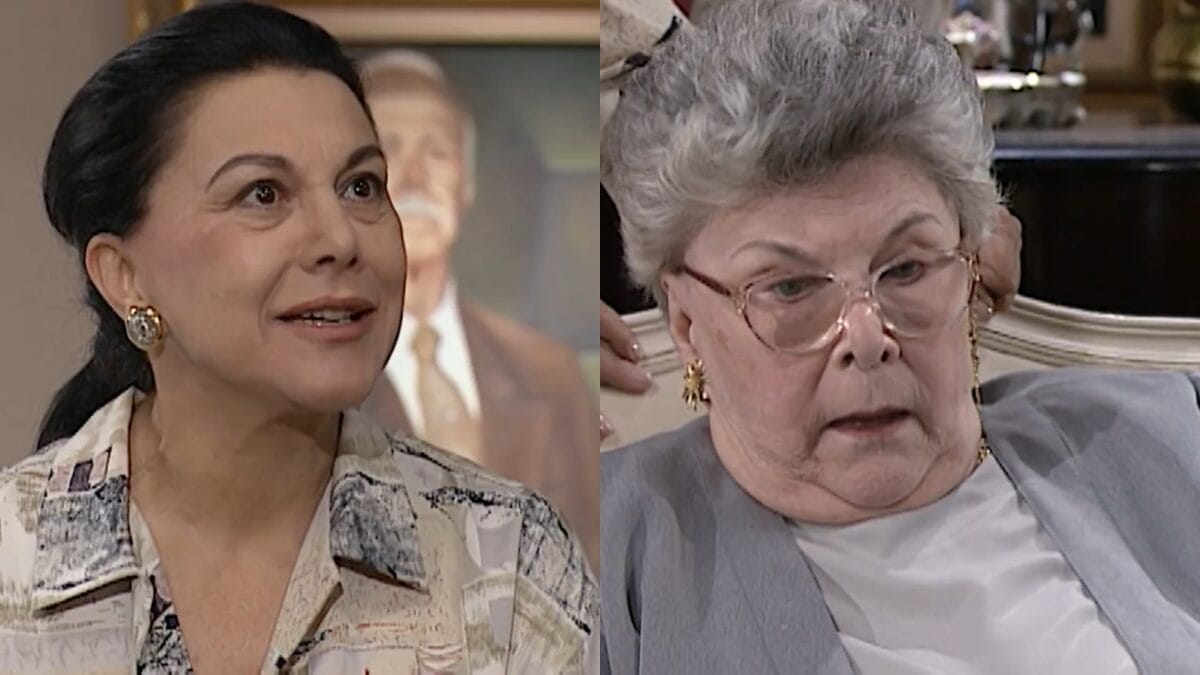 Rafaela faz Dona Olga desmaiar em História de Amor