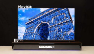 Primeiro ecrã com Micro RGB do mundo da Samsung