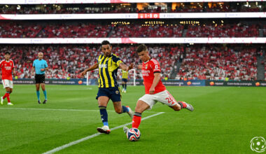 Eis as datas possíveis do playoff da Champions League entre o Benfica e o Fenerbahçe
