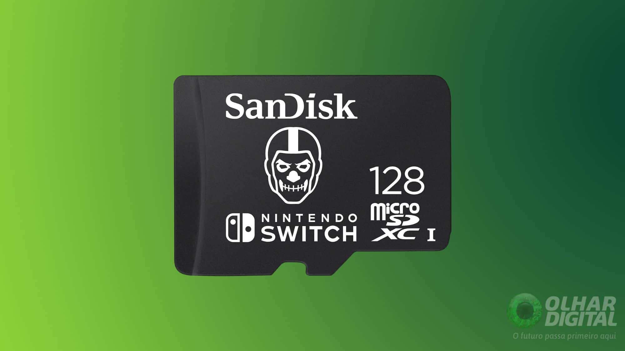 SanDisk cartão microSDXC de 128 GB