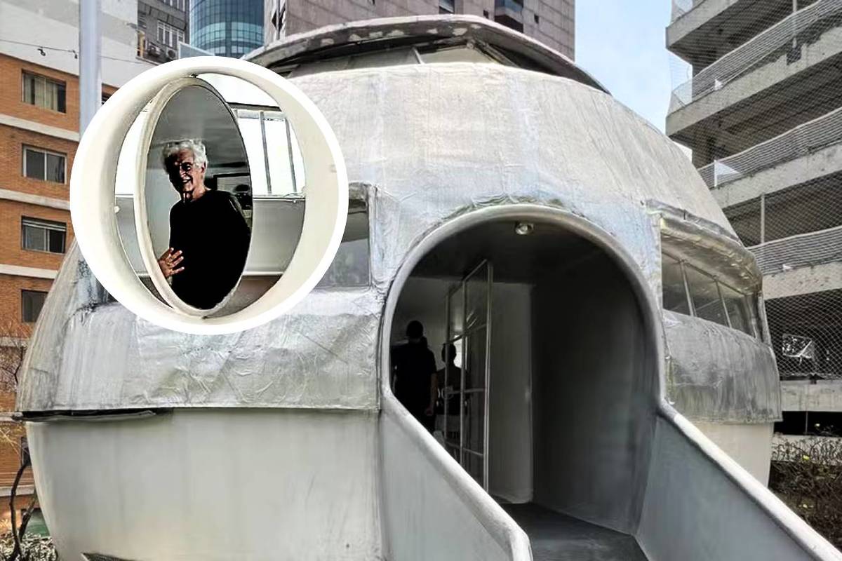 Esta casa em forma de bola em São Paulo é uma das mais curiosas do Brasil — construção futurista dos anos 70 tem até saída com tobogã