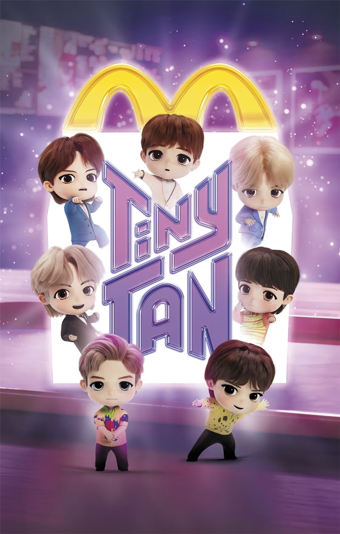 TinyTAN BTS Mc'Donalds Brasil 