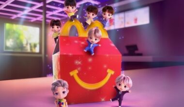 TinyTAN BTS Mc'Donalds Brasil