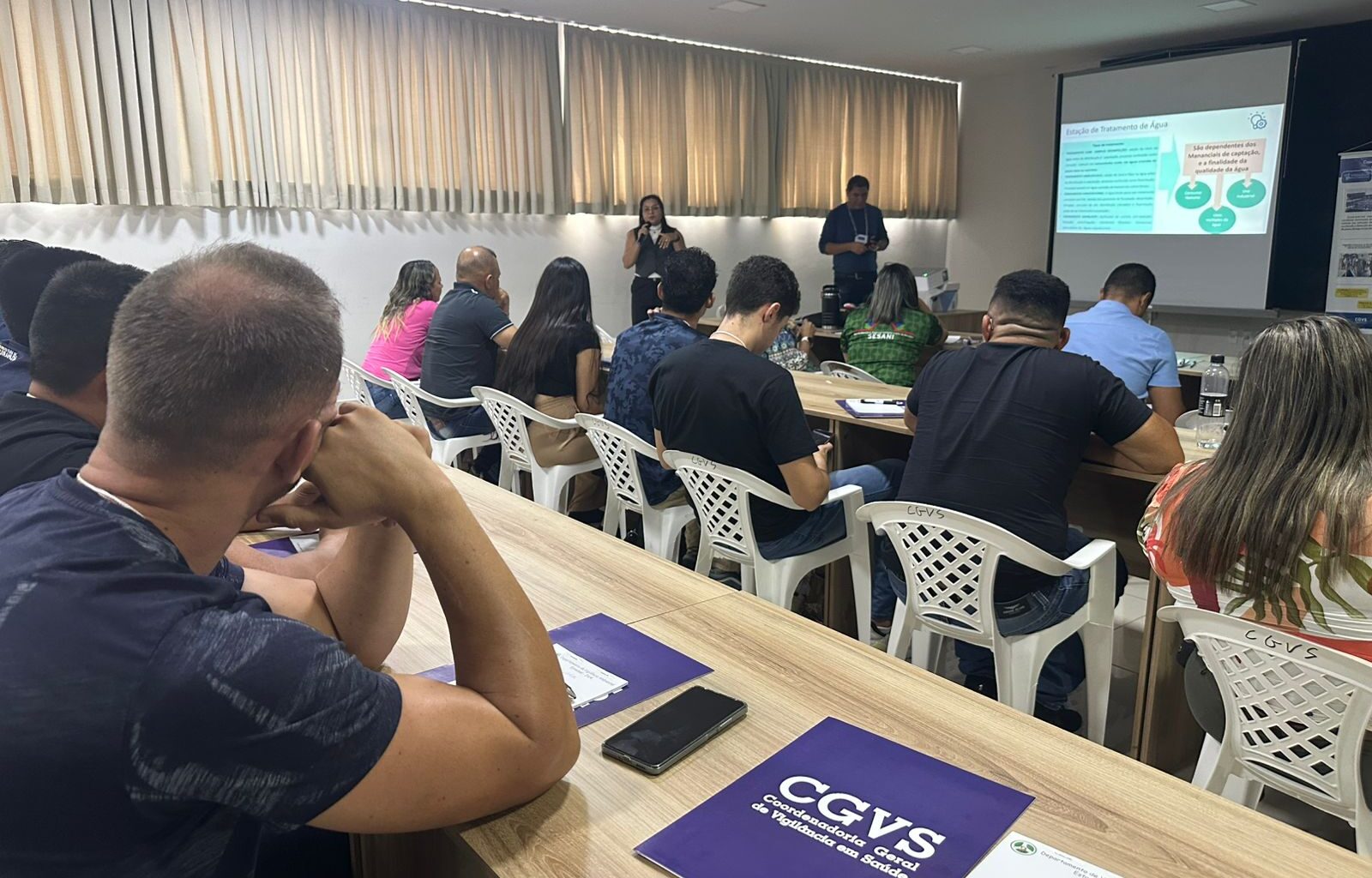 Sesau realiza treinamento voltado para controle de surtos de meningite bacteriana