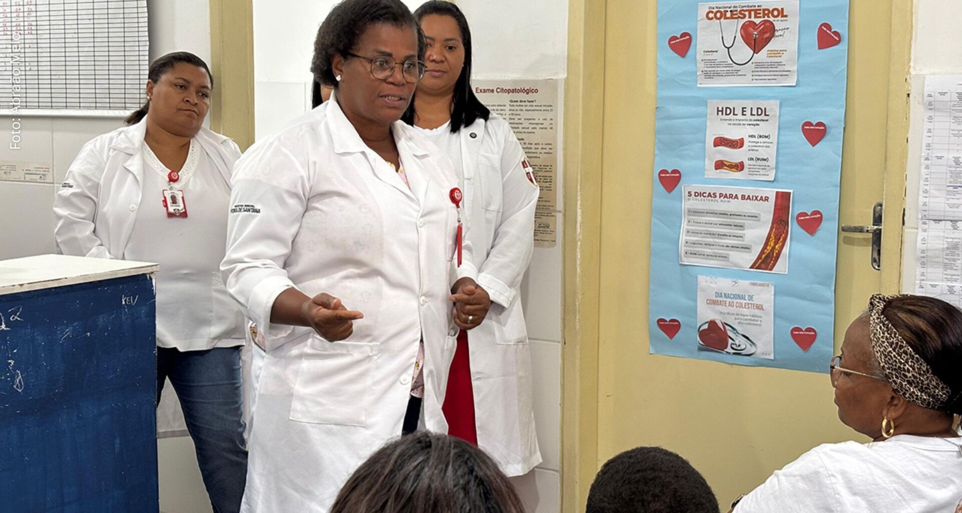 Feira de Santana: USF do Bairro Tanque da Nação promove orientação sobre prevenção ao colesterol alto no Dia Nacional de Controle do Colesterol