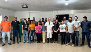 Notícias Adab Adab realiza treinamento de coleta para identificação de doenças neurológicas fatais em animais, a exemplo da Raiva